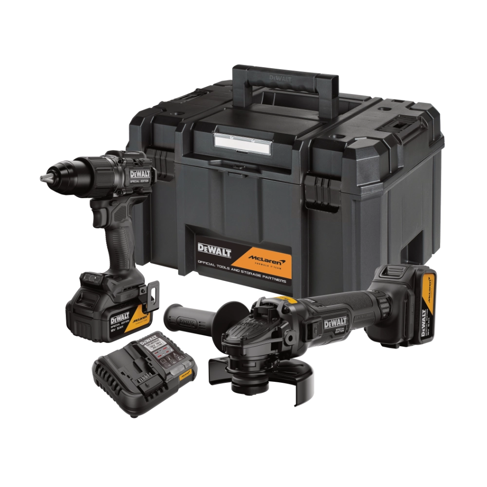 G-RAP HAMI ＆ CHERELLE FORTIERセット Dewalt McLaren 18V XR Twin Combo Kit DCK2223MP2T