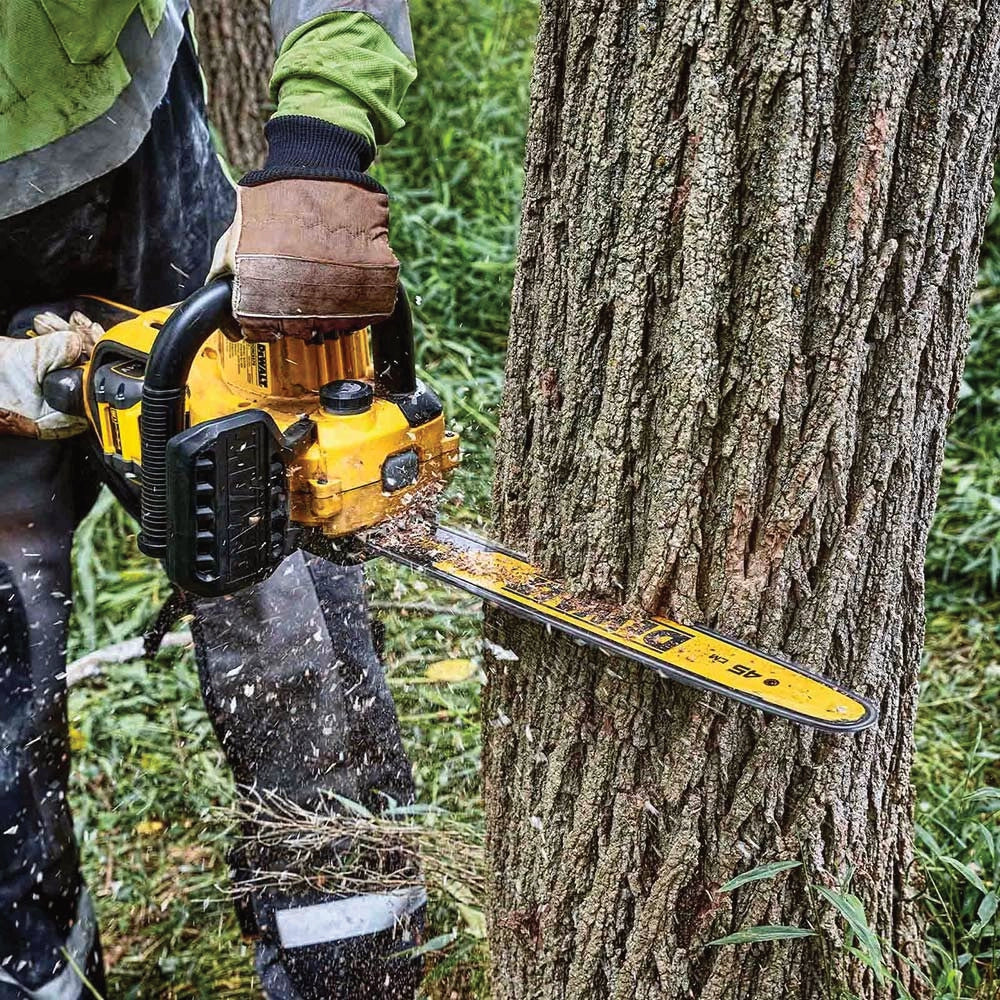 Dewalt 54V Chainsaw 45cm DCMCS574N-XJ 4 - Power Tool Services