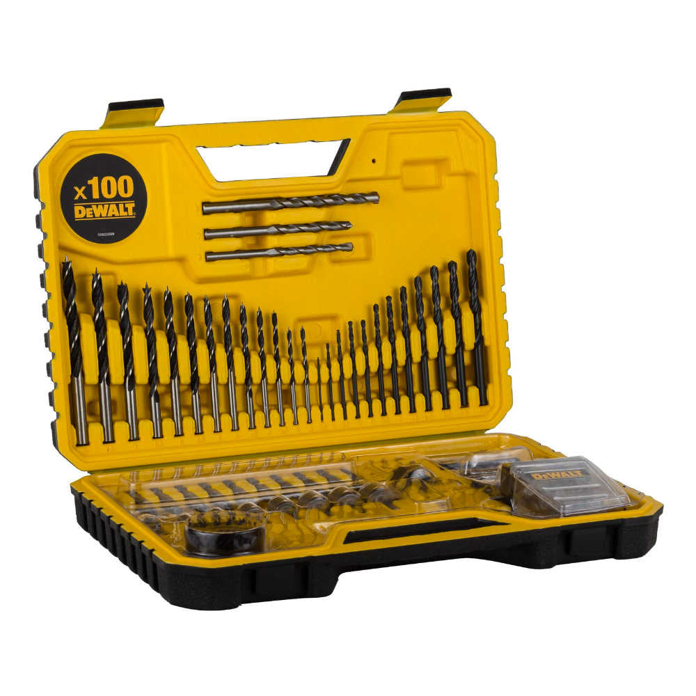 Buy Dewalt 100 Piece Drill and Driver Accessory Set DT71563 from Power Tool Services - Image 1 | Best Price