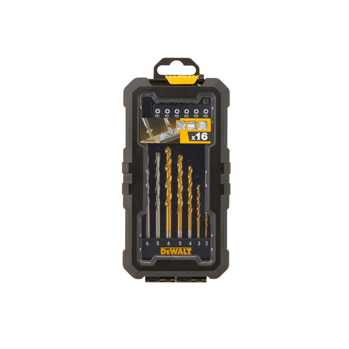 Buy DEWALT 16 Pc Drill and Screwdriver Bit Set DT71567-QZ from Power Tool Services - Image 1 | Best Price