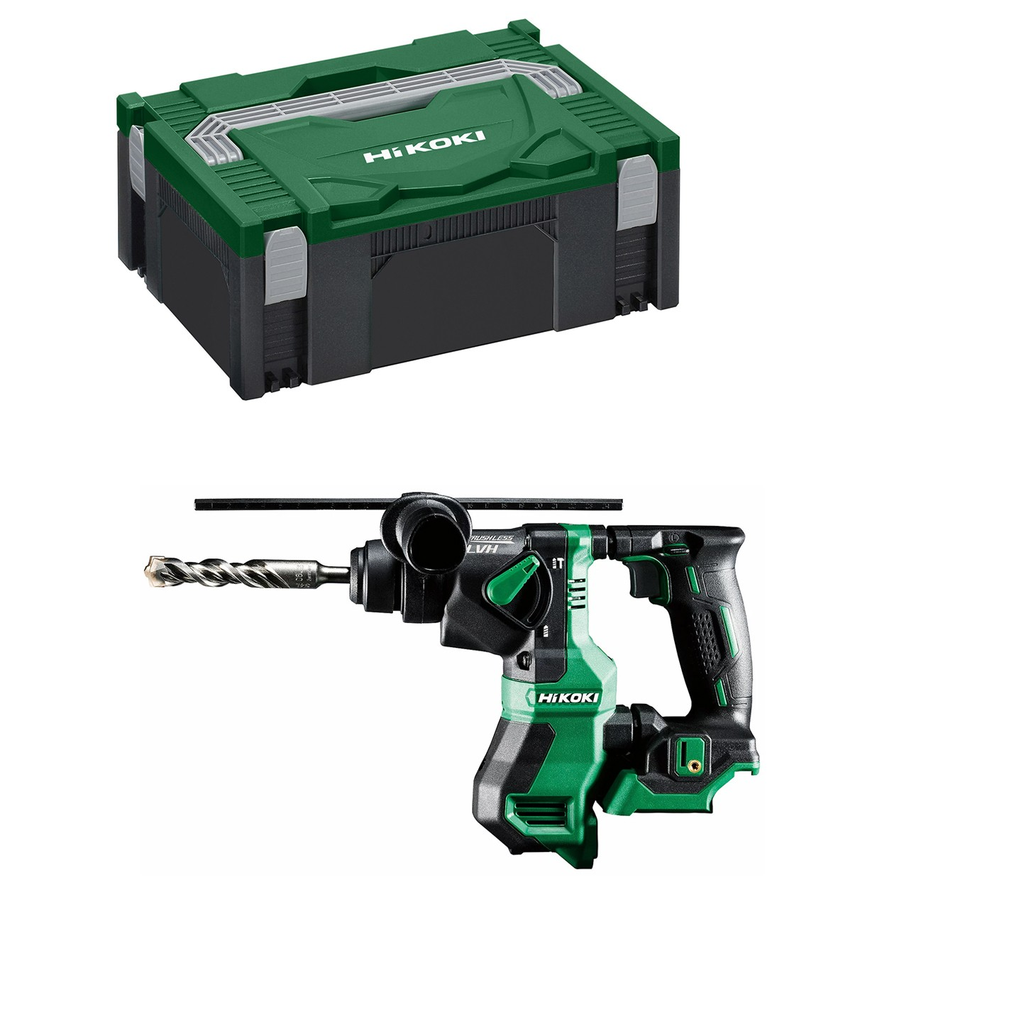 Hikoki 18v Cordless Rotary Hammer Sds Plus / Breaker DH18DPA Basic 1 - Power Tool Services