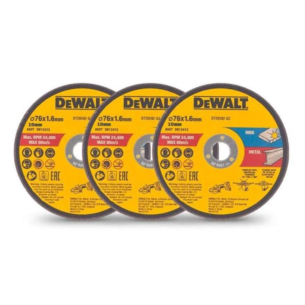 Dewalt Abrasive Disc 76mm for DCS438 DT20592 1 - Power Tool Services