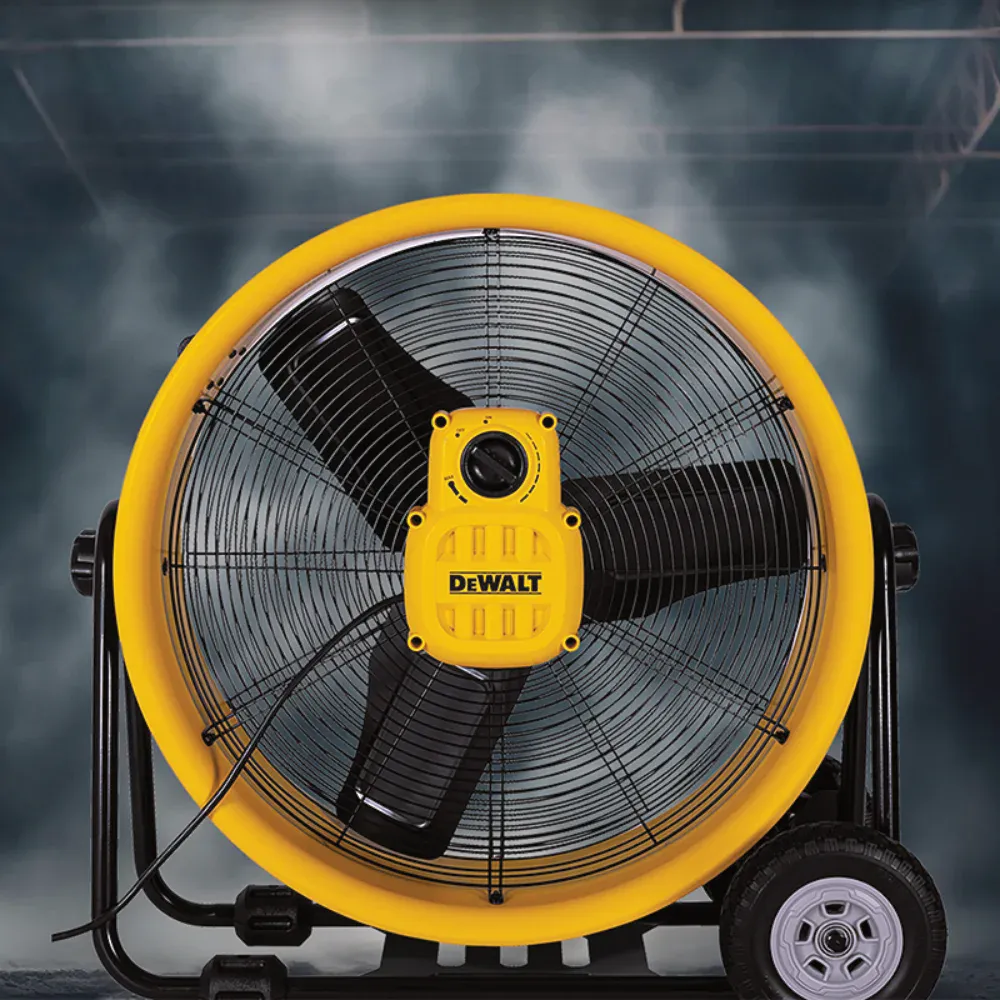 Dewalt Floor Fan 61cm with Wheels DXF2410 6 - Power Tool Services