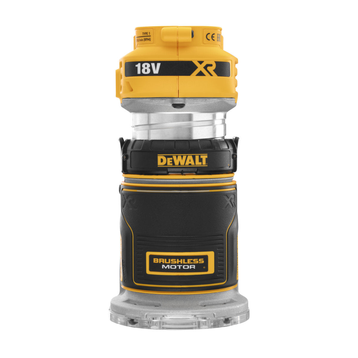 Buy Dewalt 18V Brushless 6.35mm (1/4") Router DCW600N from Power Tool Services - Image 5 | Best Price