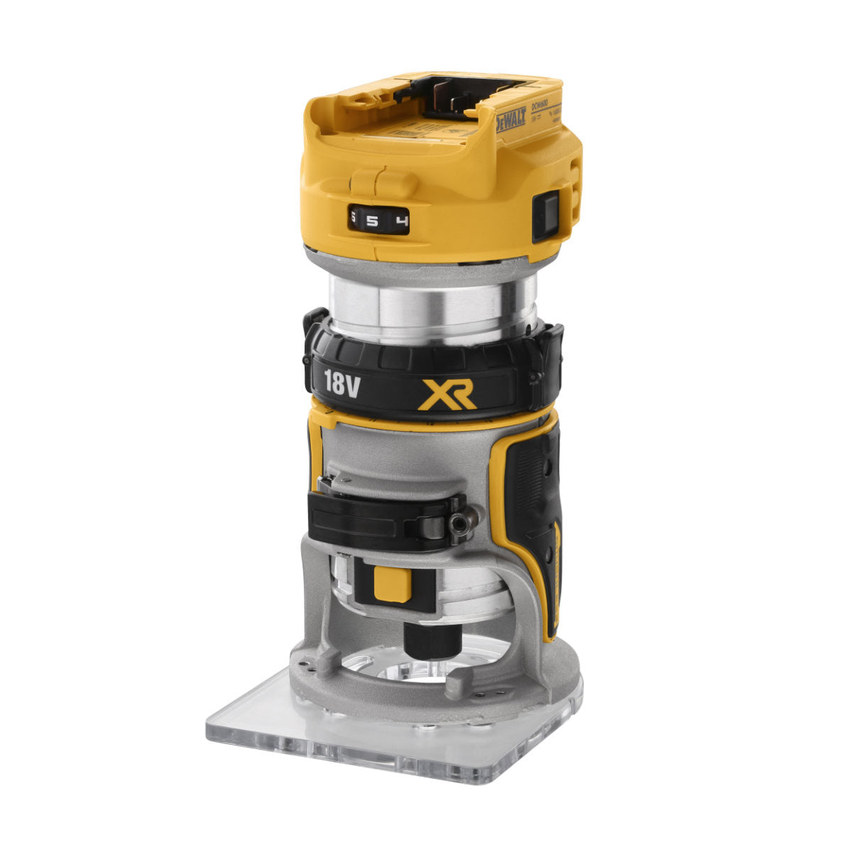 Buy Dewalt 18V Brushless 6.35mm (1/4") Router DCW600N from Power Tool Services - Image 3 | Best Price