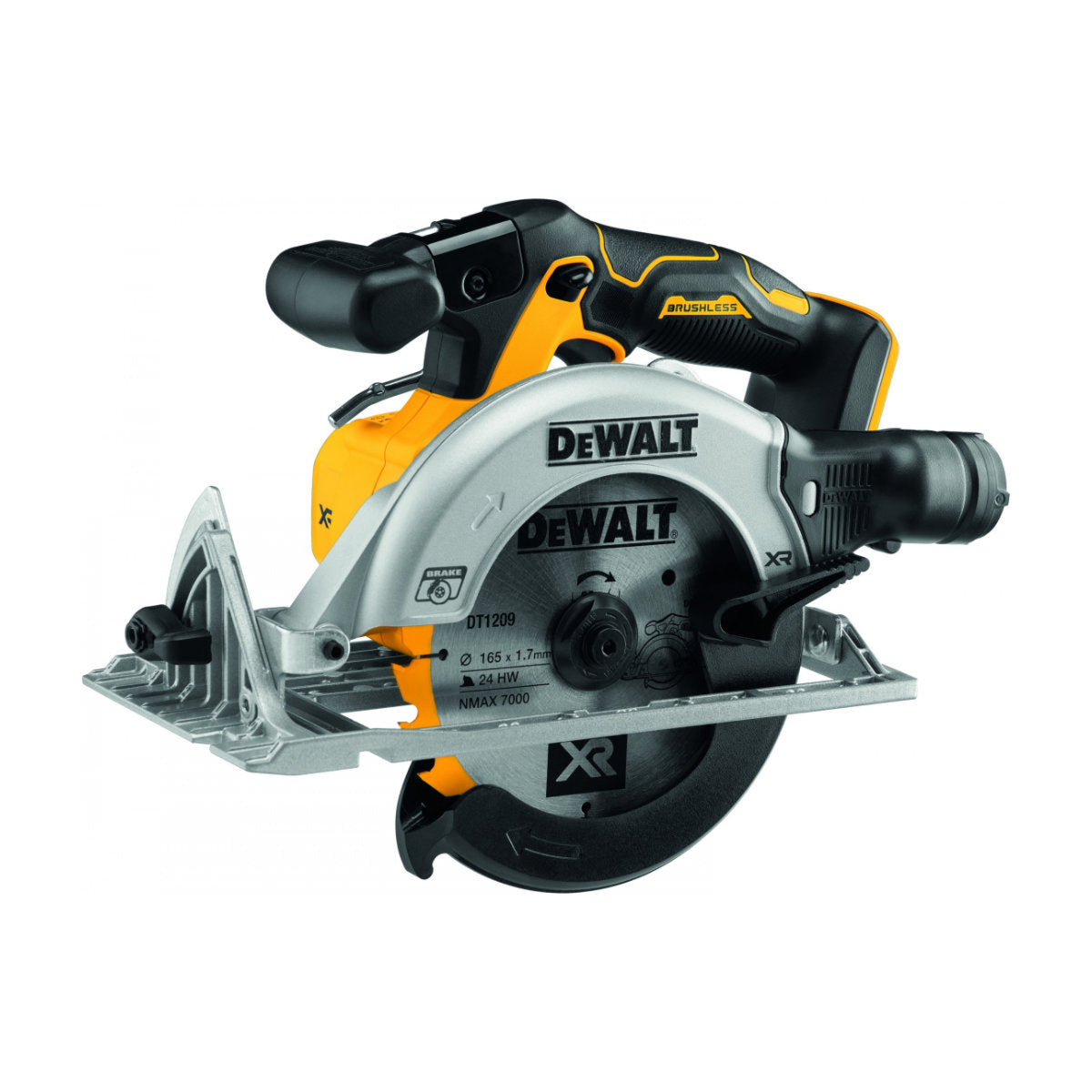 Buy Dewalt 18V Brushless Circular Saw 165mm DCS565NT from Power Tool Services - Image 2 | Best Price