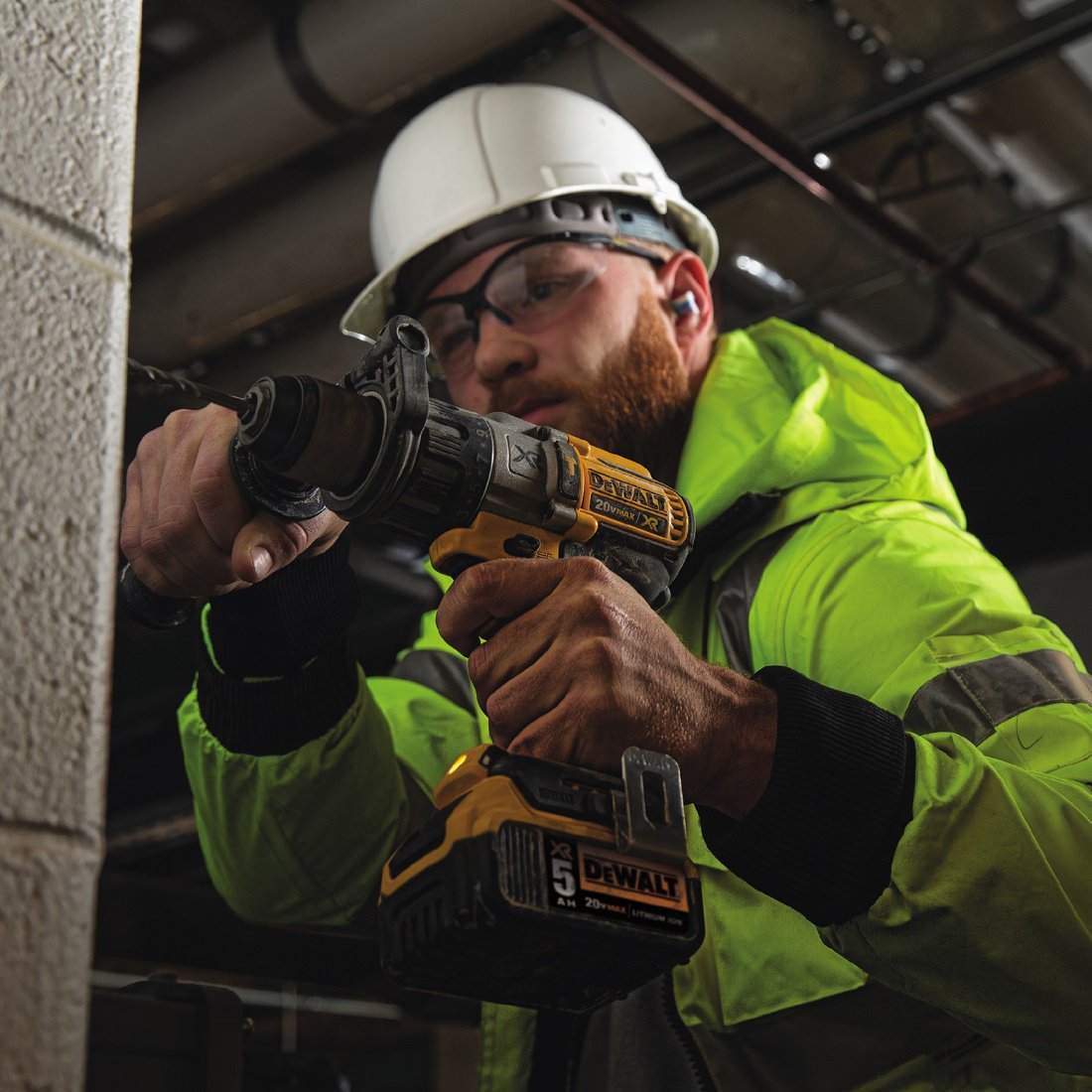 Buy Dewalt 18V Brushless Hammer Drill + 1X 5Ah Batt + Charger DCD996P1-QW from Power Tool Services - Image 3 | Best Price