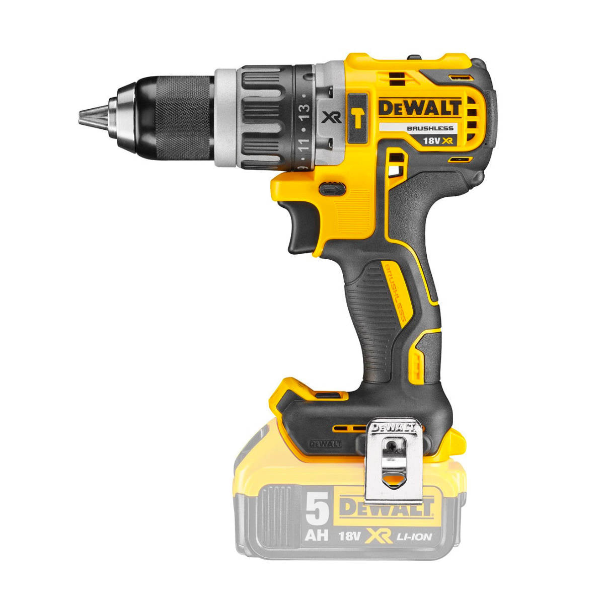 Buy Dewalt 18V Brushless Hammer Drill DCD796NT from Power Tool Services - Image 2 | Best Price