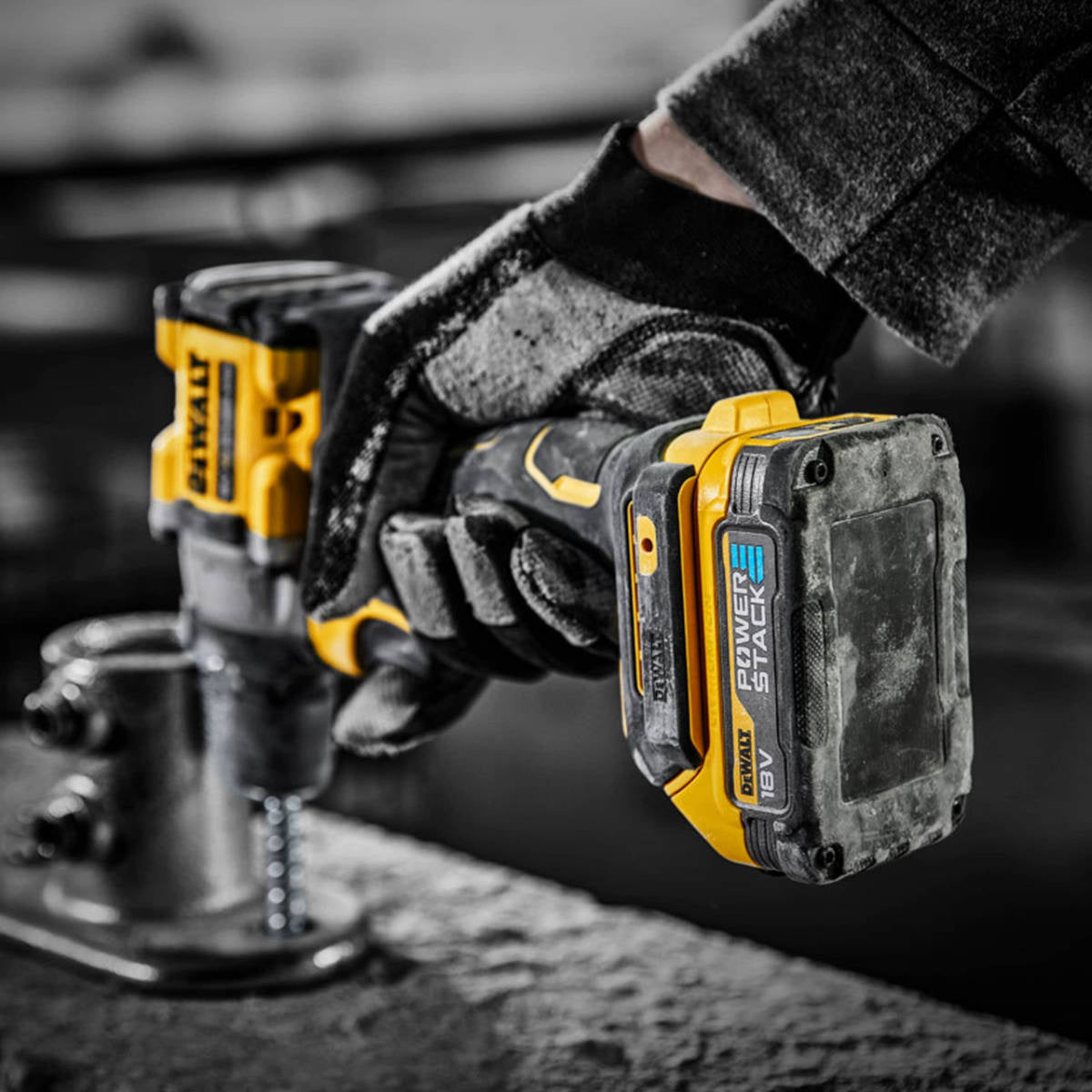 Buy Dewalt 18V Brushless Powerstack Hammer Drill DCD805E1T from Power Tool Services - Image 9 | Best Price