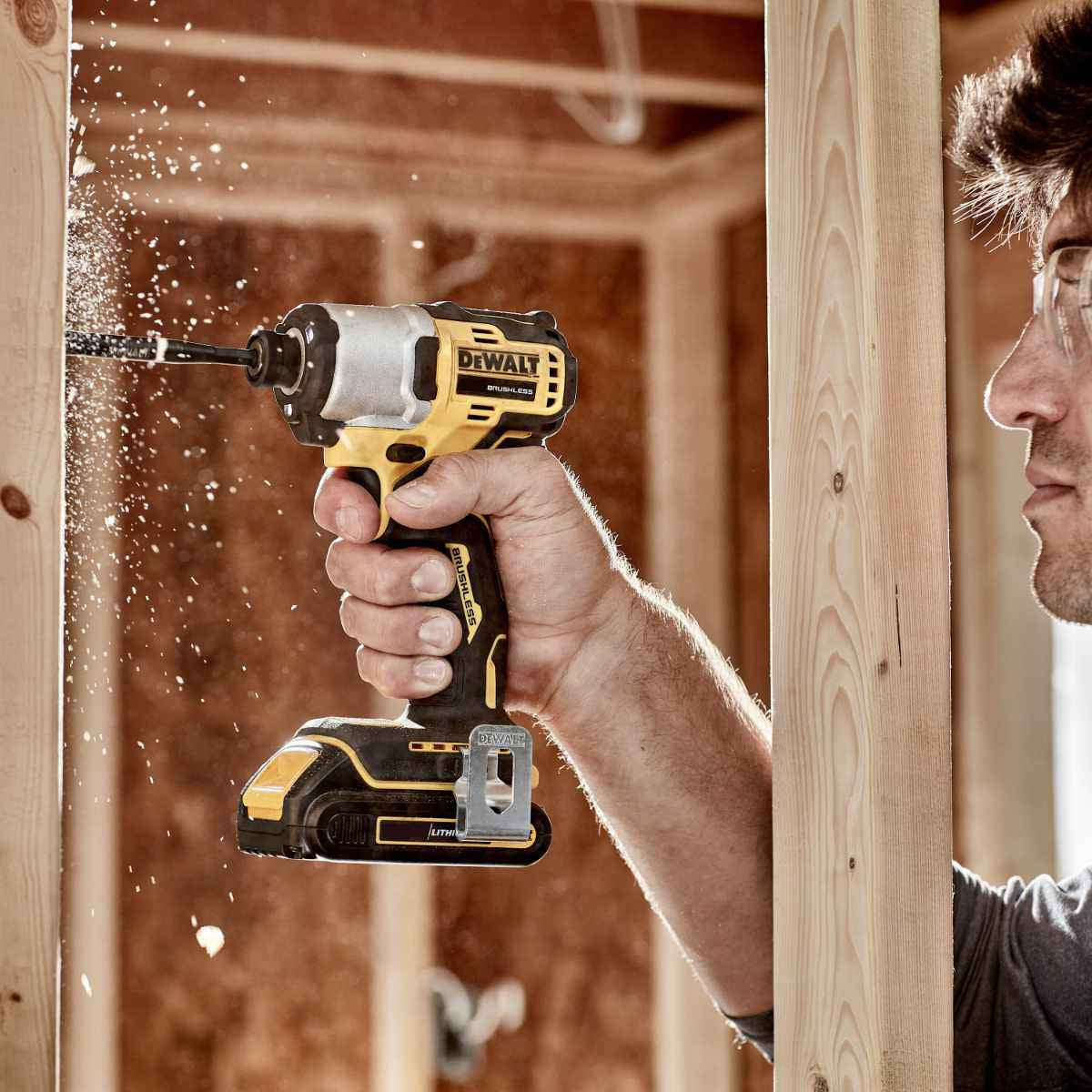 Buy Dewalt 18V Compact Impact Driver DCF840NT from Power Tool Services - Image 4 | Best Price