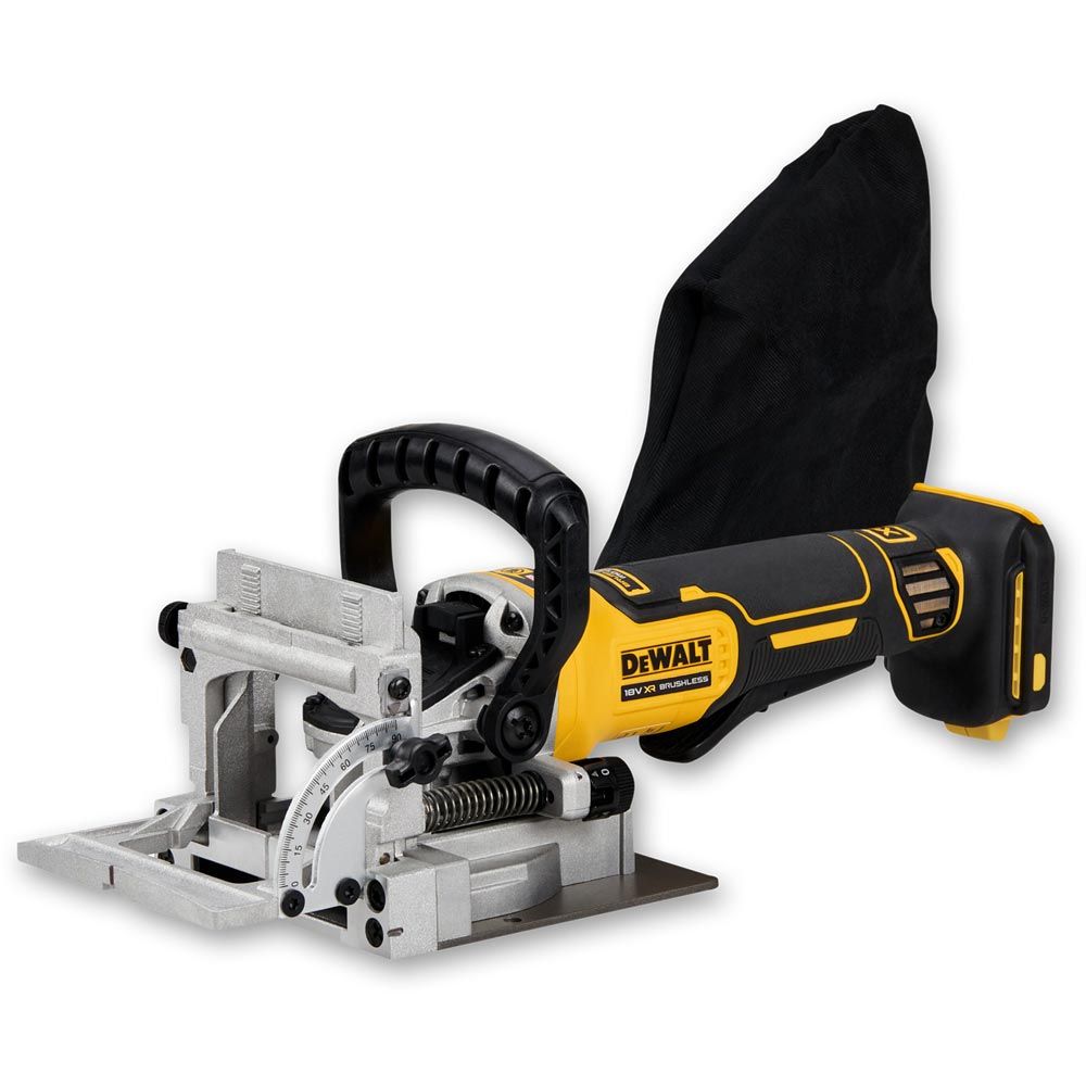 Buy Dewalt 18V Cordless Biscuit Jointer DCW682NT from Power Tool Services - Image 2 | Best Price
