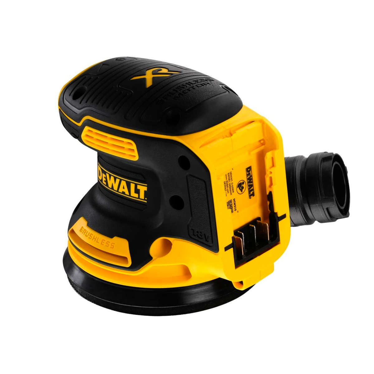 Buy Dewalt 18V Cordless Brushless 125mm Orbital Sander DCW210NT from Power Tool Services - Image 4 | Best Price
