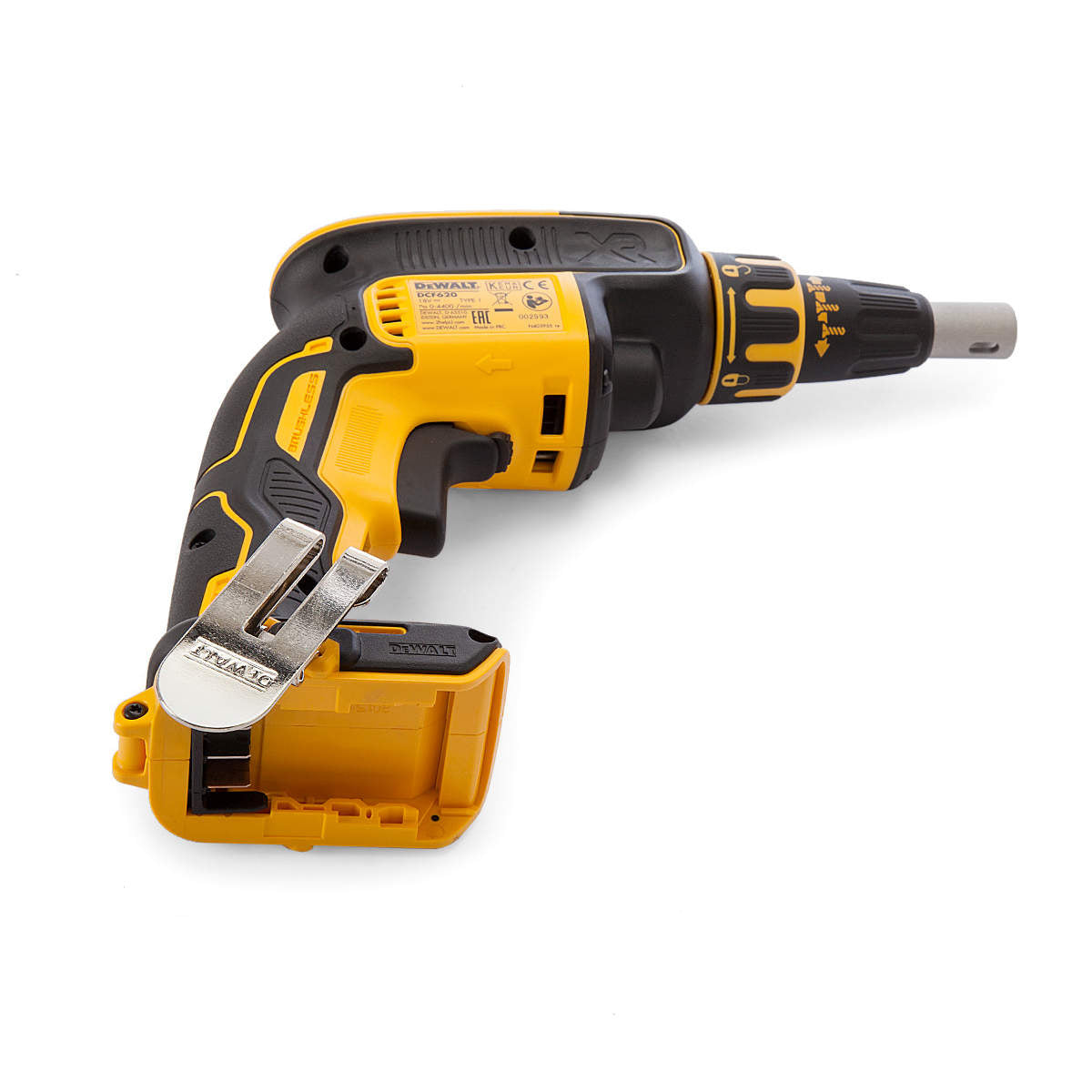 Buy Dewalt 18V Cordless Brushless Drywall Screwdriver DCF620NT from Power Tool Services - Image 3 | Best Price