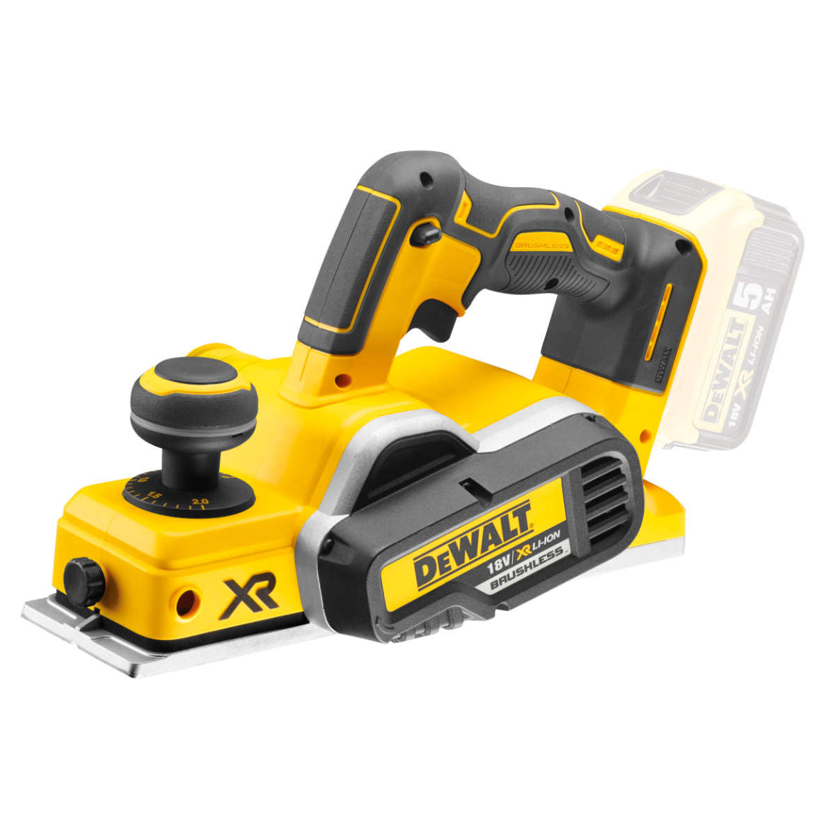 Buy Dewalt 18V Cordless Brushless Planer DCP580NT from Power Tool Services - Image 2 | Best Price