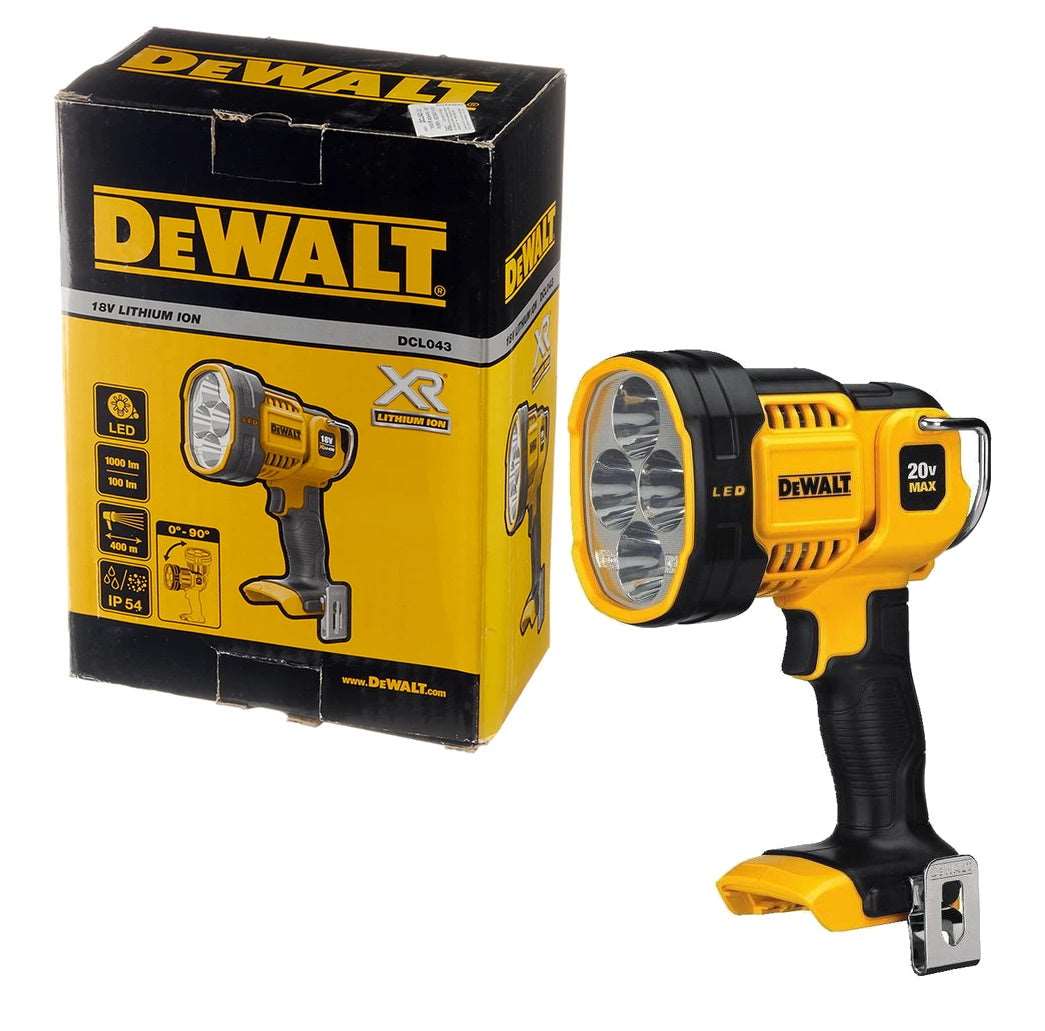 Buy Dewalt 18V LED Spot Light DCL043 from Power Tool Services - Image 1 | Best Price