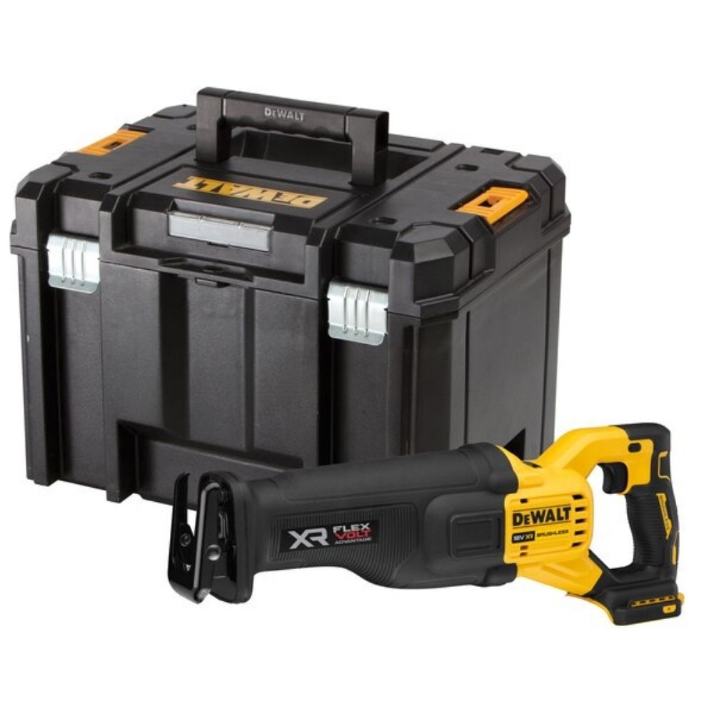 Buy Dewalt 18v XR Flexvolt Advantage Cordless Recip Saw DCS386NT-XJ from Power Tool Services - Image 1 | Best Price