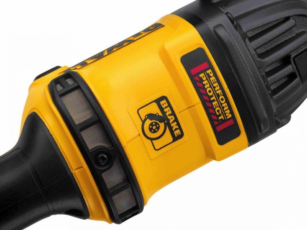 Buy Dewalt 54V 54V Brushless Angle Grinder with Batteries DCG414T2 from Power Tool Services - Image 4 | Best Price