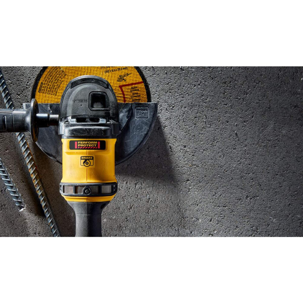Buy Dewalt 54V Brushless Angle Grinder 180mm DCG440N from Power Tool Services - Image 4 | Best Price