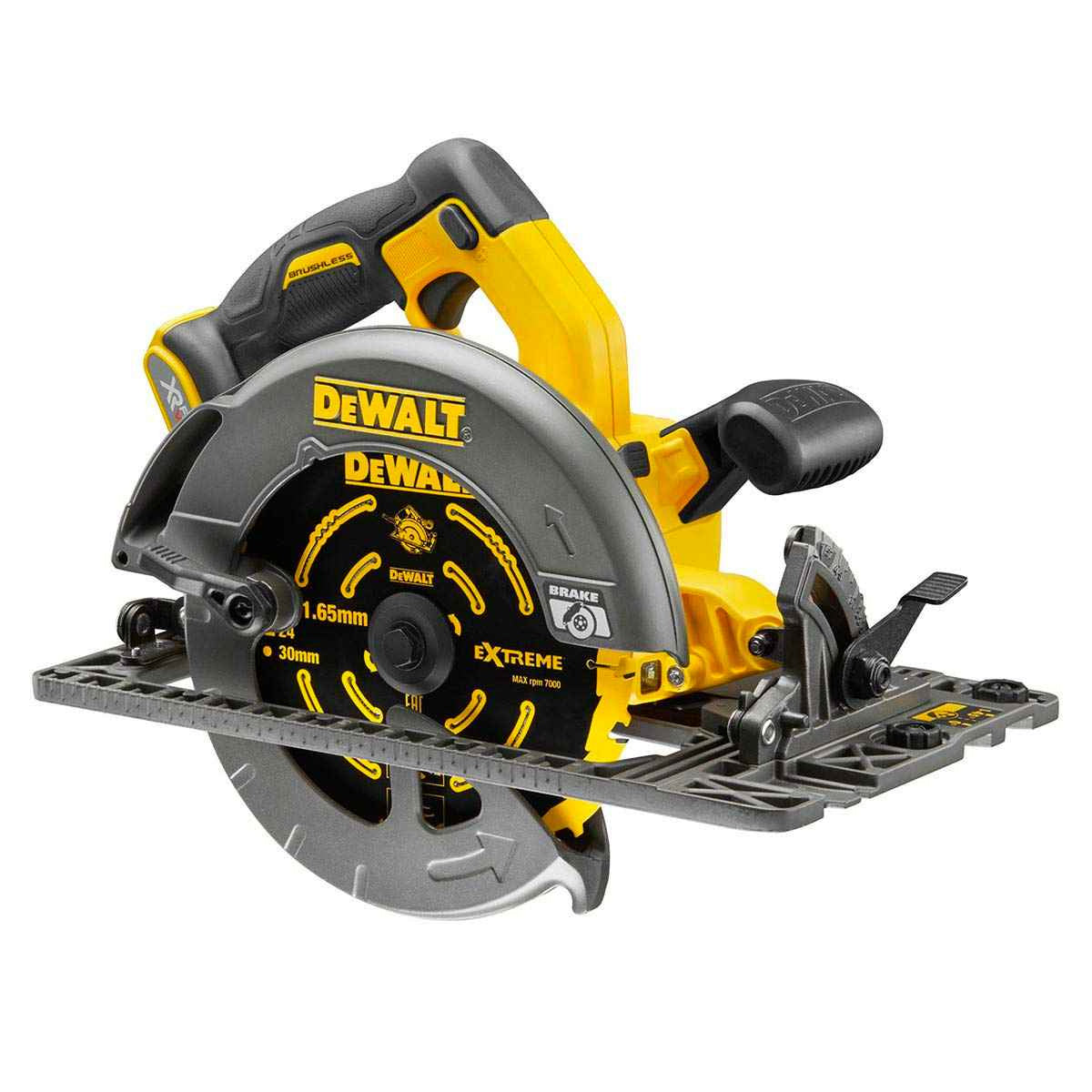 Buy Dewalt 54V Cordless 54V Brushless Circular Track Saw DCS576T2 from Power Tool Services - Image 2 | Best Price