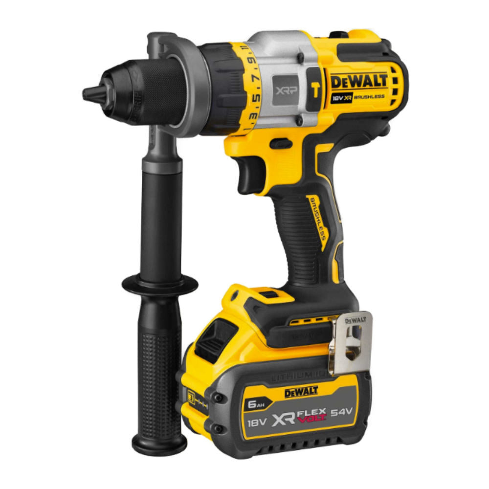 Buy Dewalt 54V Flexvolt Advantage Brushless Hammer Drill DCD999X1 from Power Tool Services - Image 2 | Best Price