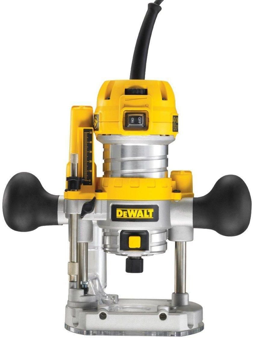 Buy Dewalt 900W 1/4" Combination Plunge & Fixed Base Router D26204K-QS from Power Tool Services - Image 5 | Best Price