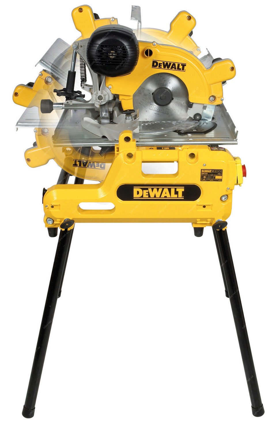 Buy Dewalt Brushless Flip Over Saw 250mm 2000W DW743N from Power Tool Services - Image 4 | Best Price
