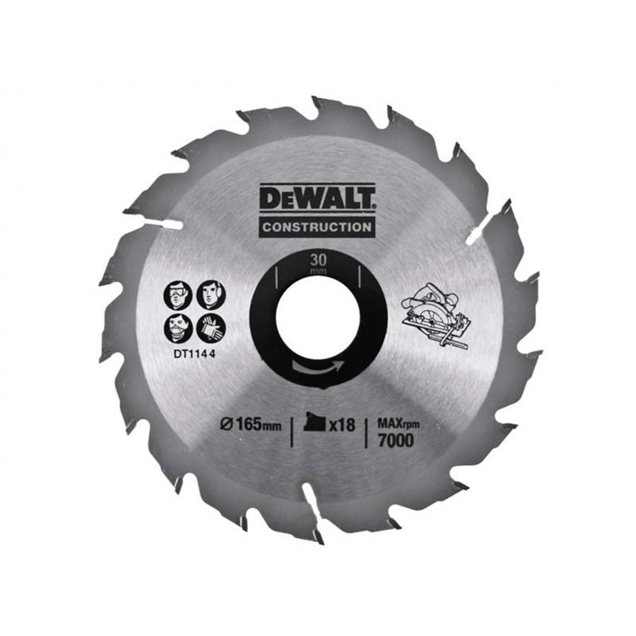 Buy Dewalt Circular Saw Blade 165 X 30Mm 18T DT1144-QZ from Power Tool Services - Image 2 | Best Price