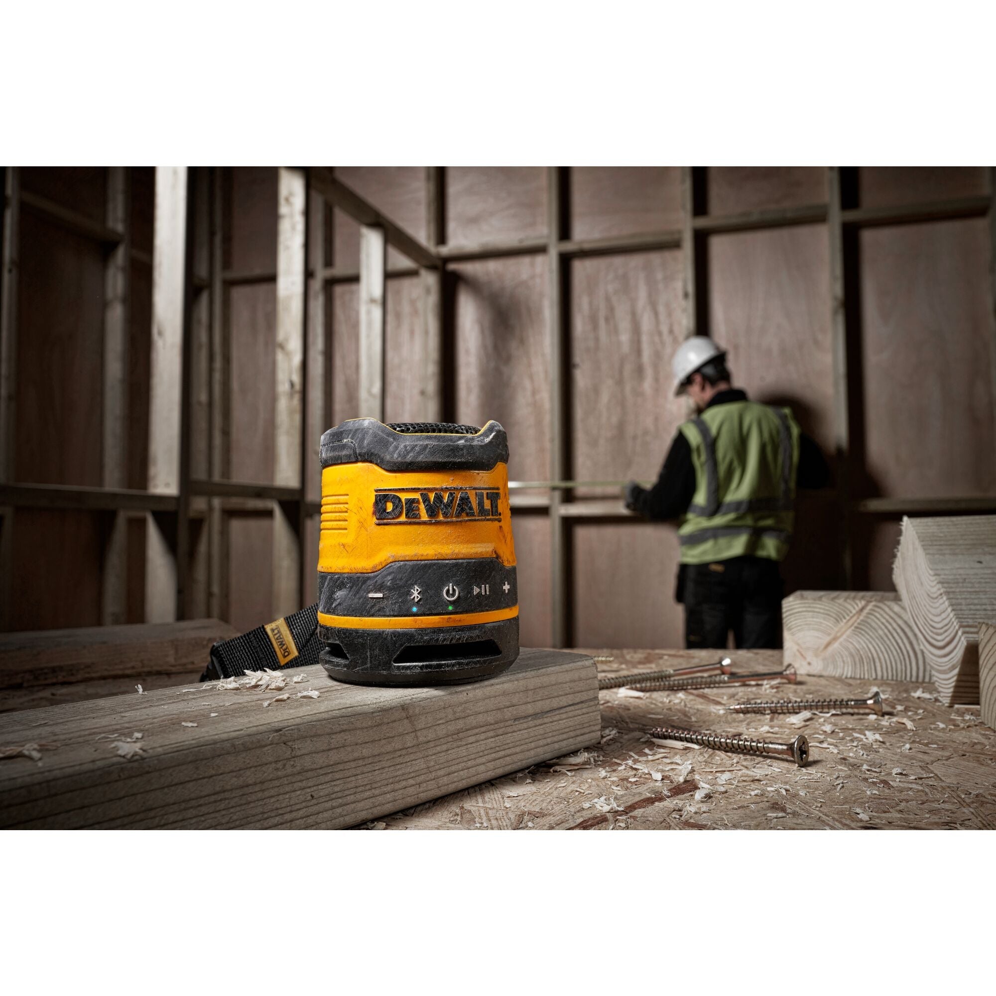 Dewalt Compact USB-C Bluetooth speaker DCR009-XJ Power Tool Services