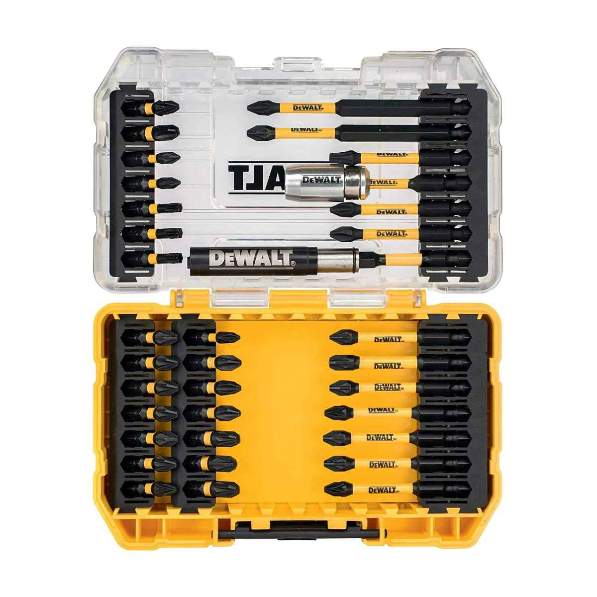 Buy Dewalt Flextorq 37pc Bit Set in Tough Case DT70731T from Power Tool Services - Image 2 | Best Price