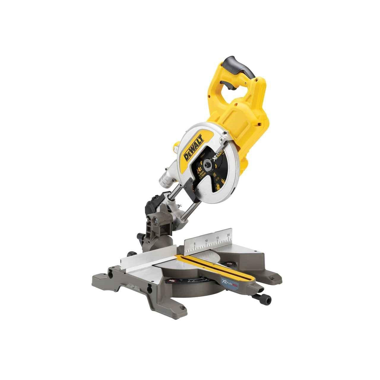Buy Dewalt Flexvolt 54V Brushless Mitre Saw 216mm DCS777N from Power Tool Services - Image 1 | Best Price