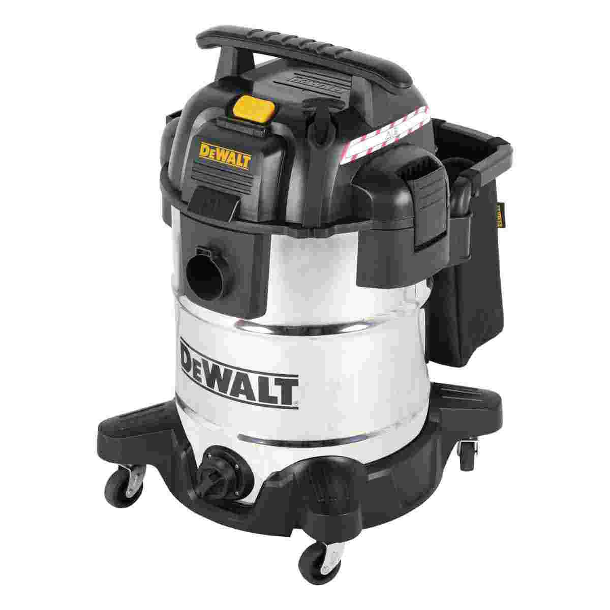 Buy Dewalt Portable 38L Stainless Steel Wet Dry Vacuum Cleaner DXV38SPTA from Power Tool Services - Image 1 | Best Price