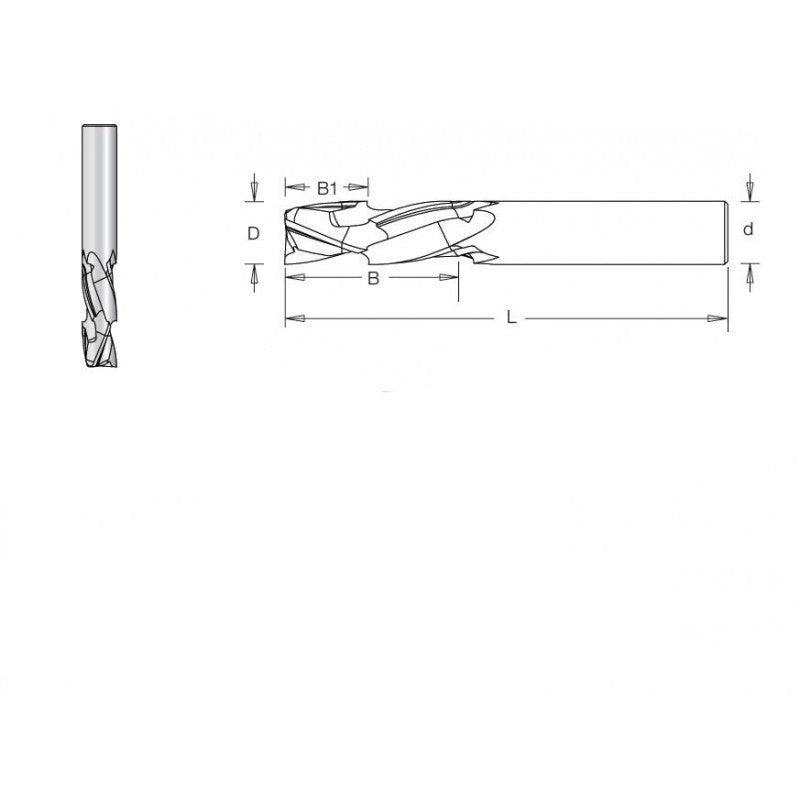 Buy Dimar Spiral Nesting Straight, 12.70 X 31.80 (9.13) Spiral Up & Down from Power Tool Services - Image 2 | Best Price