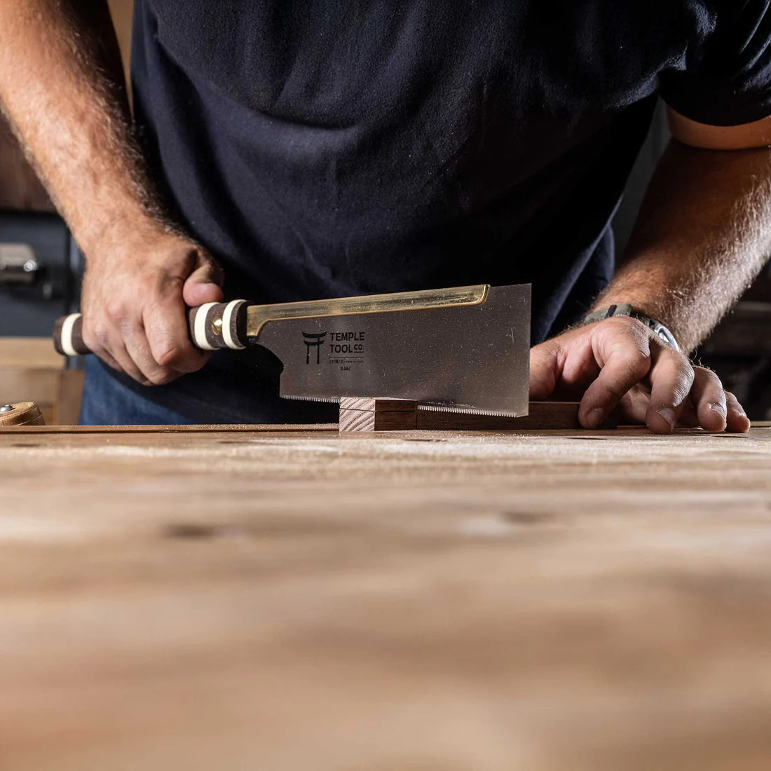 Temple Tool Dozuki Pull Saw Fine Crosscut 240mm 3 - Power Tool Services