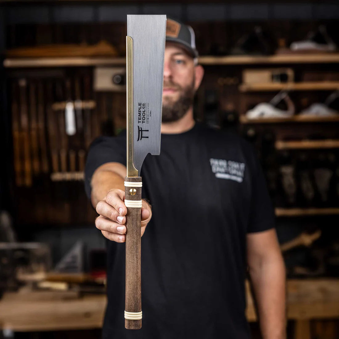 Temple Tool Dozuki Pull Saw Fine Crosscut 240mm 4 - Power Tool Services