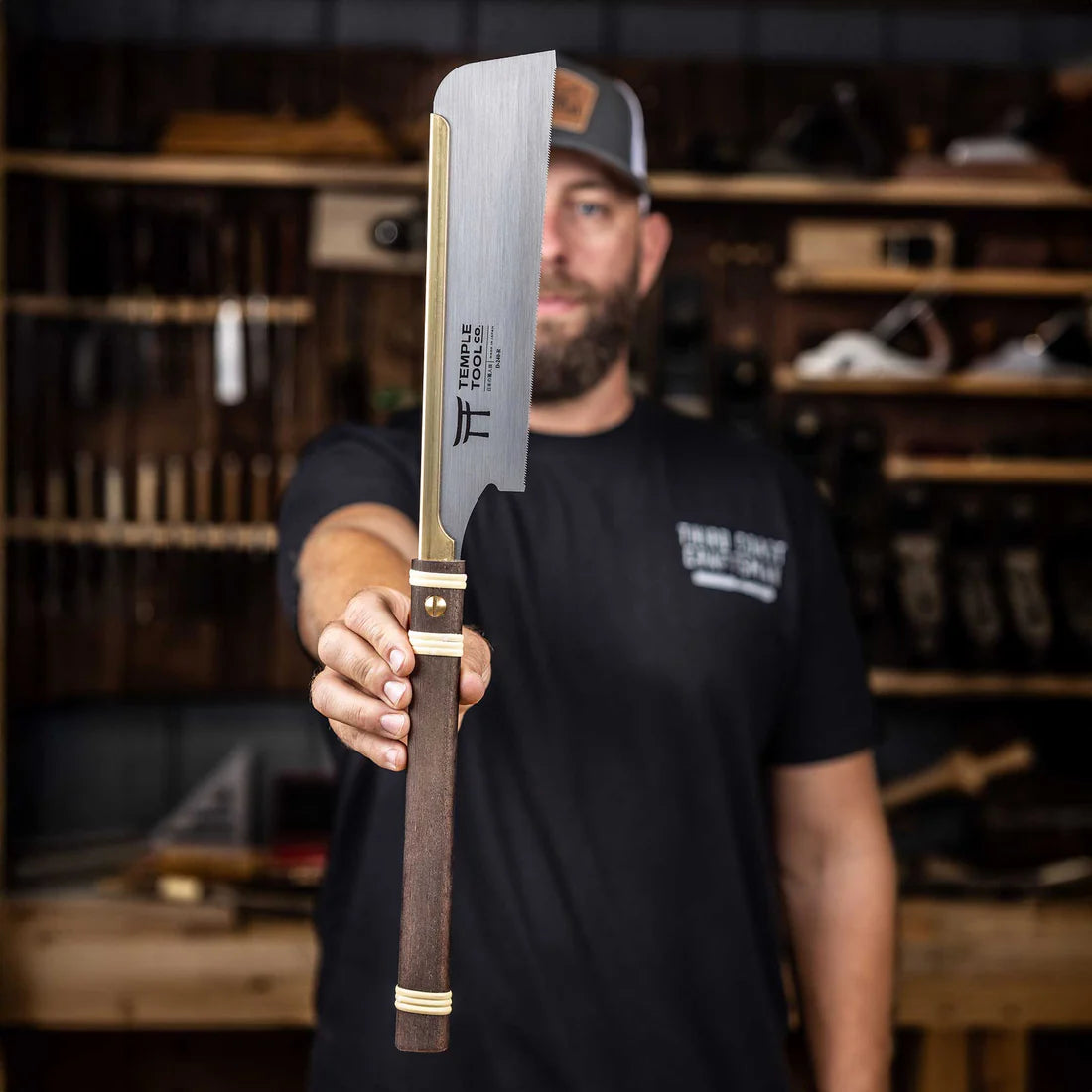 Temple Tool Dozuki Pull Saw Fine Rip-Cut 240mm 7 - Power Tool Services