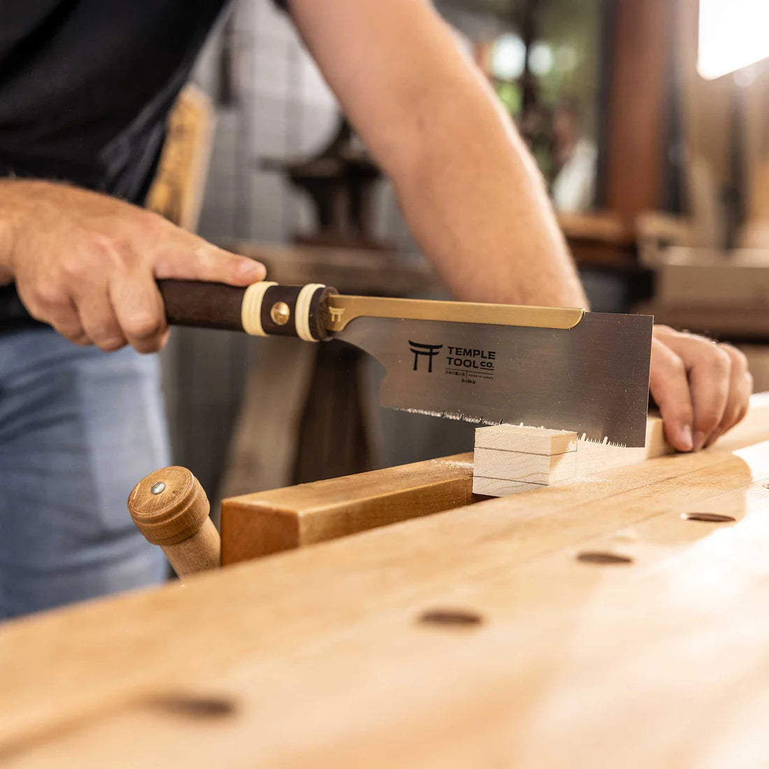 Temple Tool Dozuki Pull Saw Fine Universal-Cut 150mm 3 - Power Tool Services