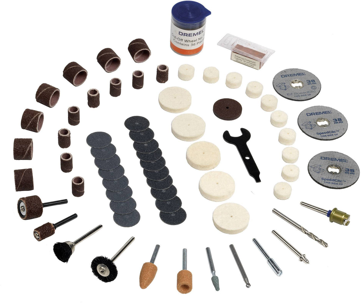 Buy Dremel 100 Pieces Multipurpose Accessory Set (723) 2615S723JA from Power Tool Services - Image 3 | Best Price
