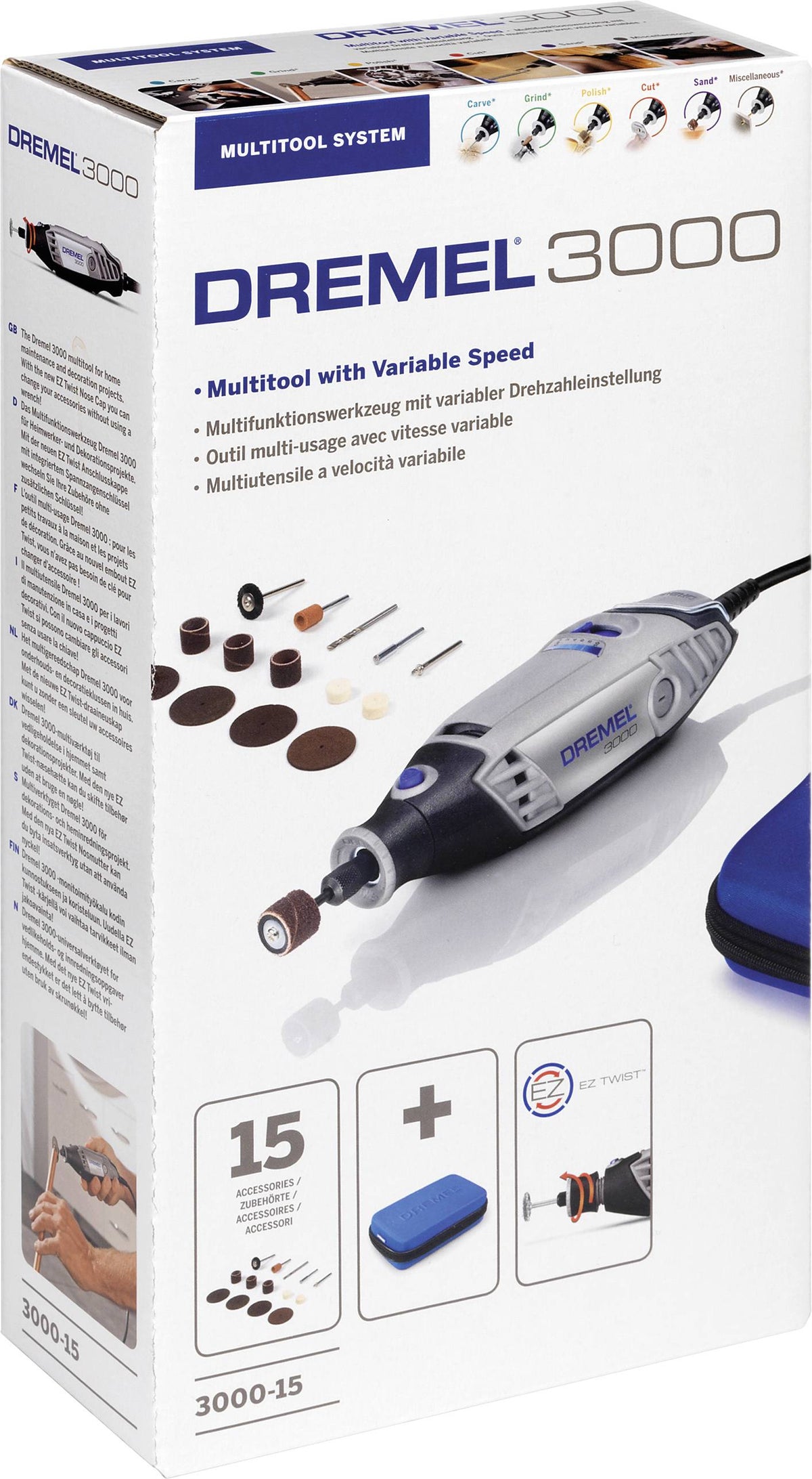 Buy Dremel 3000 (3000-15) Multi-Tool F0133000JA from Power Tool Services - Image 1 | Best Price