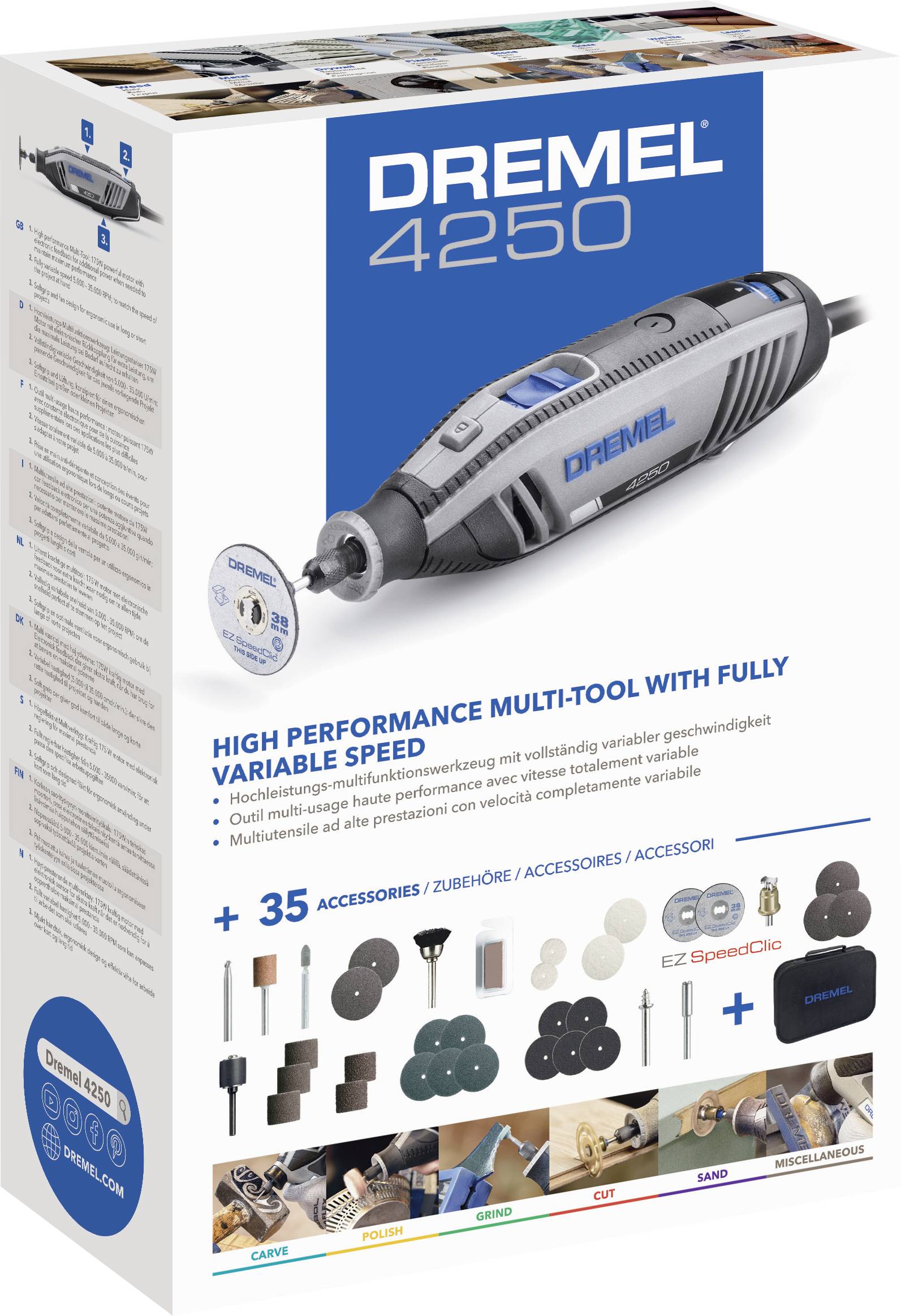 Buy Dremel 4250-3/35 Multi Tool F0134250JA from Power Tool Services - Image 3 | Best Price