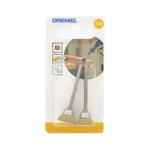 Buy Dremel Brass brush 13 mm (536) from Power Tool Services - Image 1 | Best Price