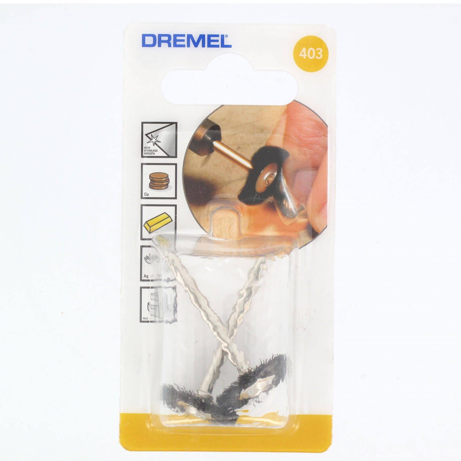 Buy Dremel Bristle Brush 19 mm (403) from Power Tool Services - Image 1 | Best Price