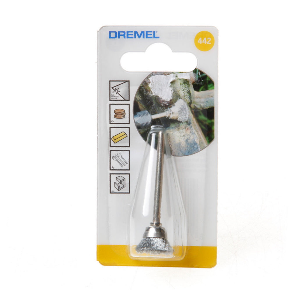 Buy Dremel Carbon Steel Brush 13 mm (442) from Power Tool Services - Image 1 | Best Price