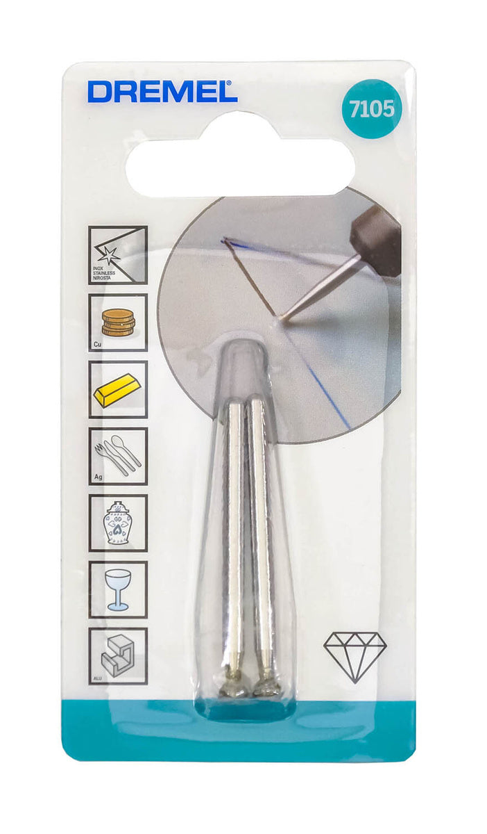 Buy Dremel Diamond Wheel Point 4,4 mm (7105) from Power Tool Services - Image 1 | Best Price