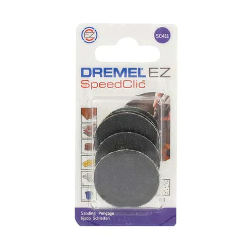 Buy Dremel EZ SpeedClic: Sanding Discs (SC411) from Power Tool Services - Image 1 | Best Price