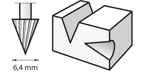 Buy Dremel High Speed Cutter 6,4 mm (125) from Power Tool Services - Image 3 | Best Price