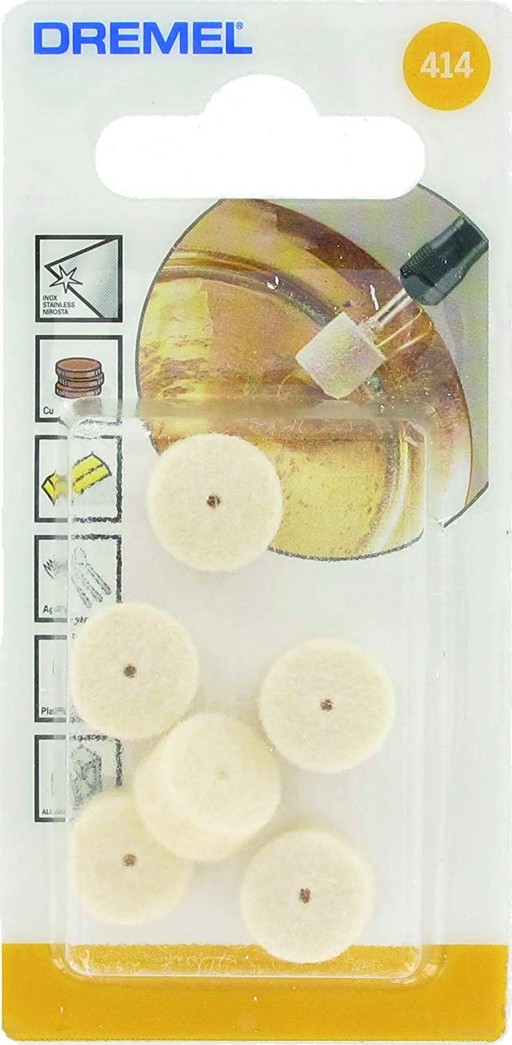 Buy Dremel Polishing Wheel 13 mm (414) from Power Tool Services - Image 1 | Best Price