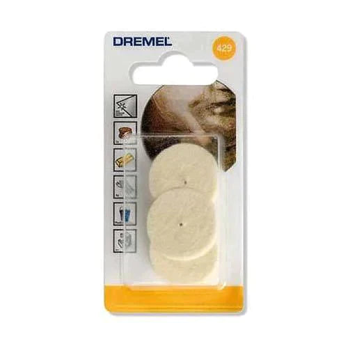 Buy Dremel Polishing Wheel 26 mm (429) from Power Tool Services - Image 1 | Best Price