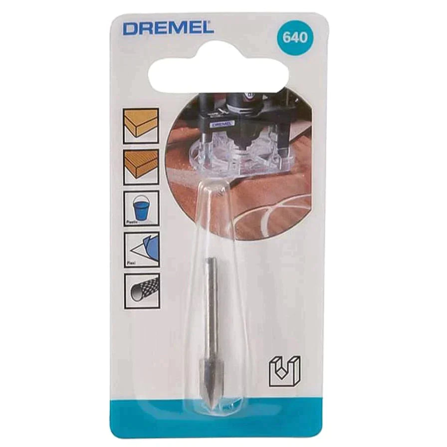 Buy Dremel Router Bit (HSS) 6,4 mm (640) from Power Tool Services - Image 1 | Best Price