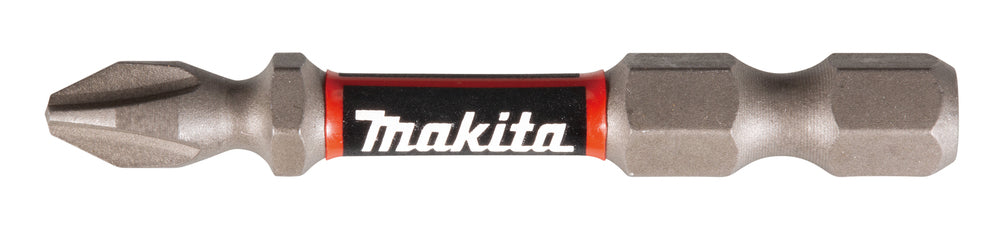 Makita | Torsion screw bit Impact Premier, PH2, 50 mm, 1/4", 2 pcs | E-03274 2