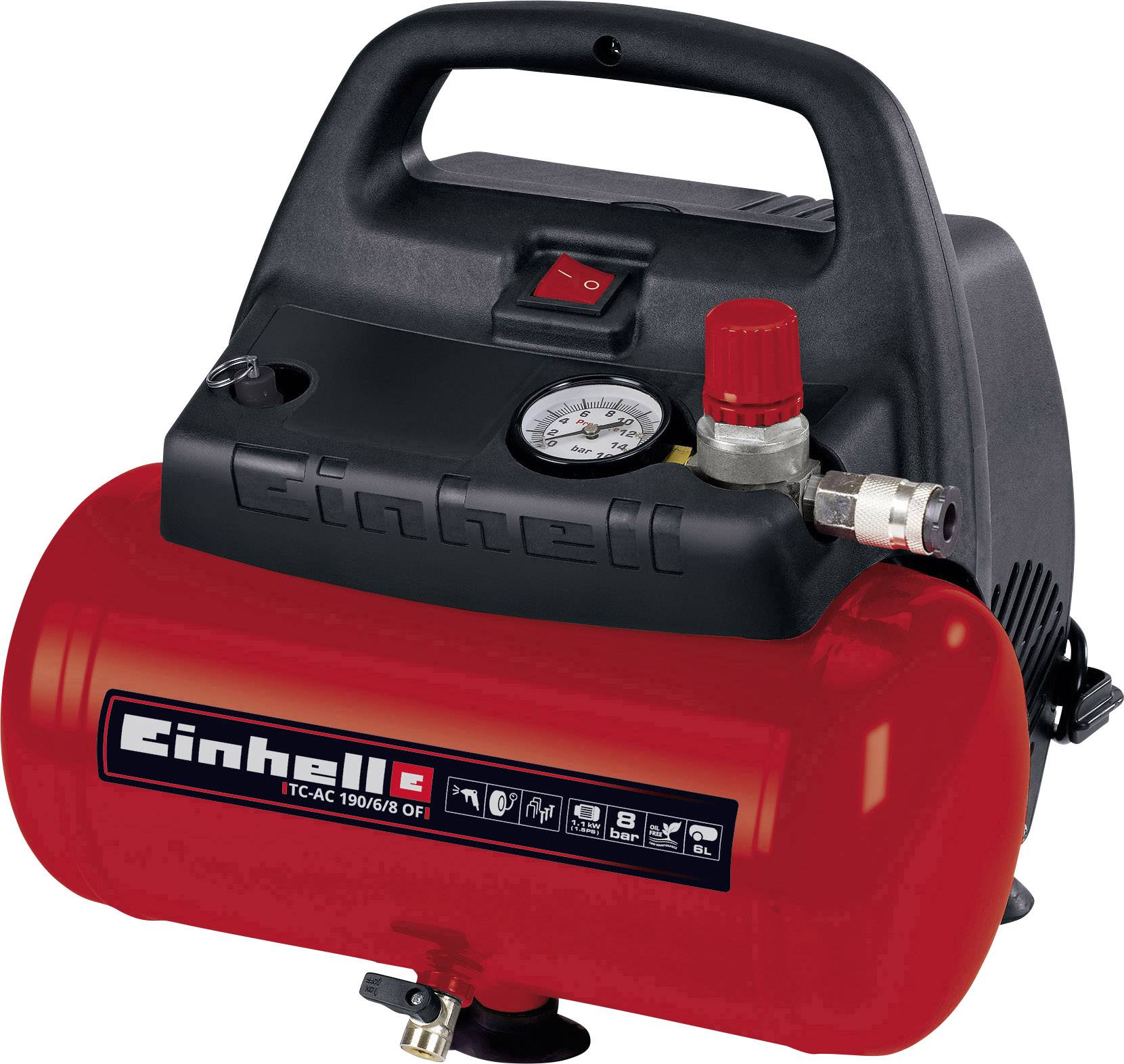 Einhell Air Compressor TC-AC 190/6/8 OF Power Tool Services